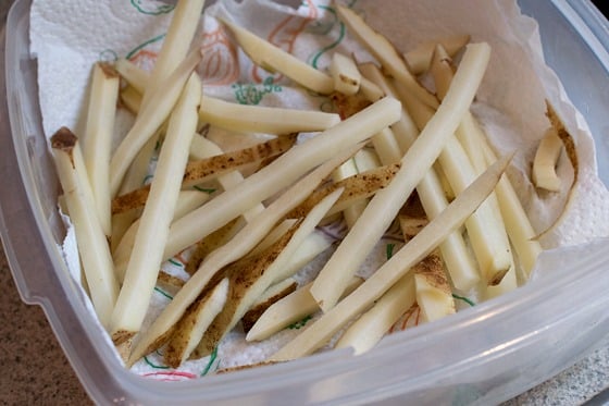 Sunday Cooking Lesson: Perfect French Fries - A Family Feast