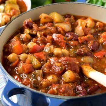 Vegetable Chili - A Family Feast