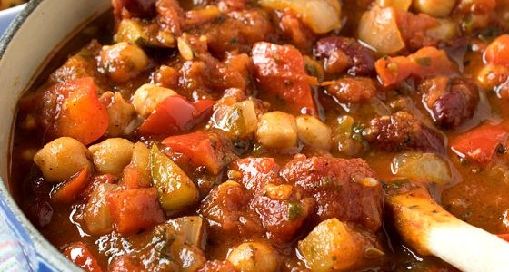 Vegetable Chili - A Family Feast