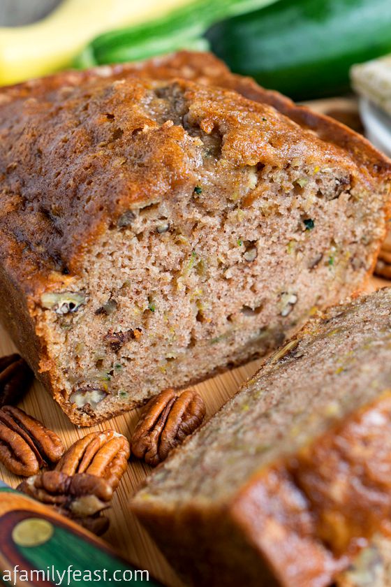 Best Zucchini Bread Ever - A Family Feast