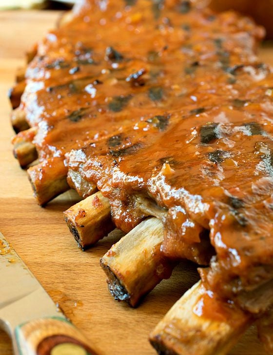 Barbecue Pork Ribs - A Family Feast