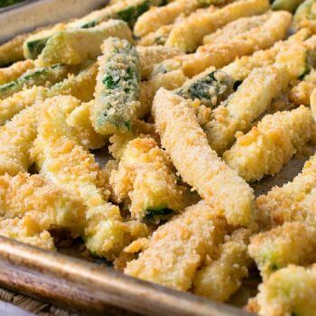 Baked Zucchini Fries - A Family Feast
