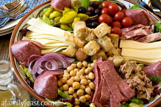 Antipasto Salad - A Family Feast