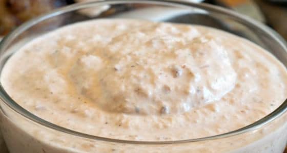 Creamy Horseradish Sauce - A Family Feast