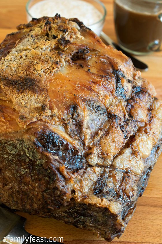 How to cook Perfect Prime Rib - We share tips and tricks learned in culinary school so you can make perfectly cooked Prime Rib at home!