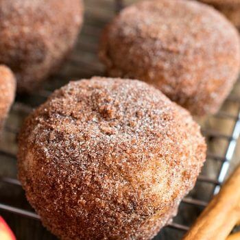 Apple Doughnut Bombs - A Family Feast