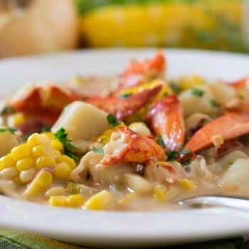 Lobster Corn Chowder - A Family Feast