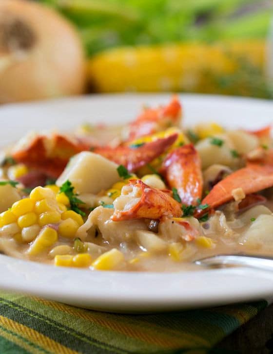 Lobster Corn Chowder - A Family Feast