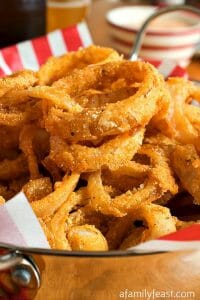 Onion Rings - A Family Feast