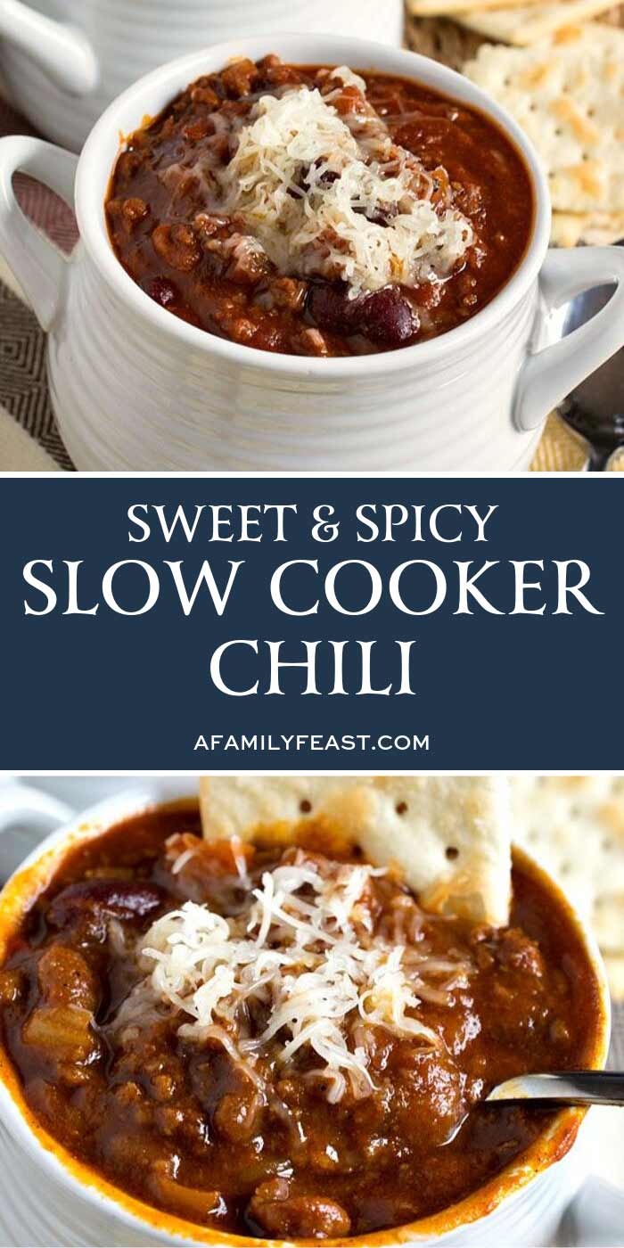 Glenn's Sweet and Spicy Slow Cooker Chili