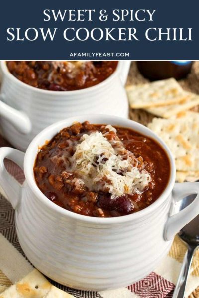 Glenn’s Sweet & Spicy Slow Cooker Chili - A Family Feast®