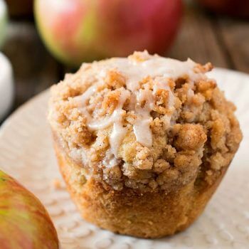 Spiced Apple Coconut Muffins - A Family Feast