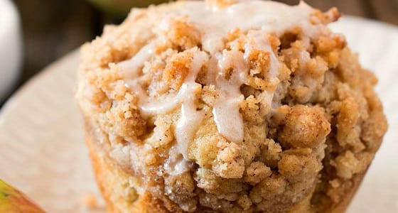 Spiced Apple Coconut Muffins - A Family Feast