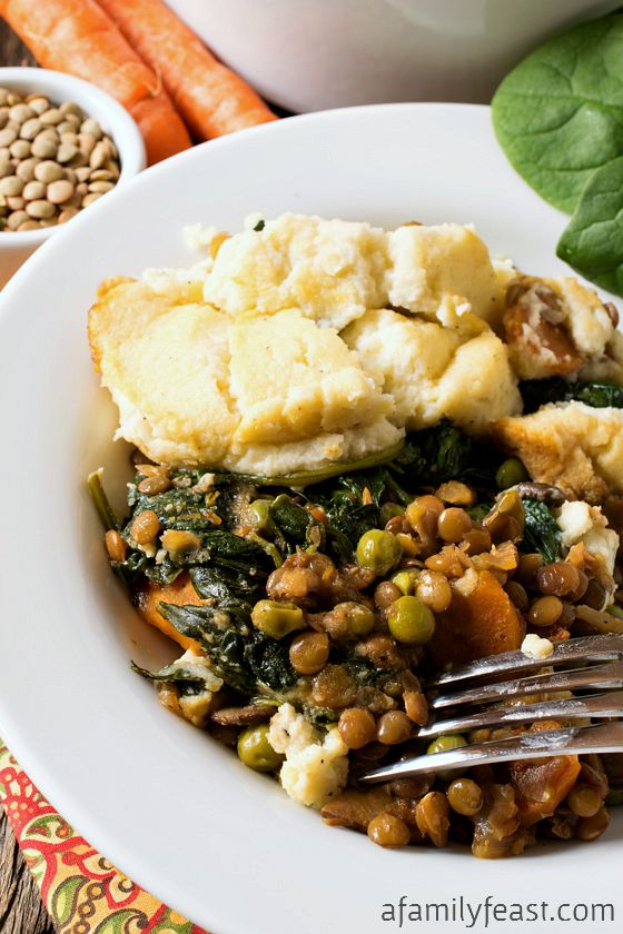 Vegetable Shepherd's Pie - A Family Feast