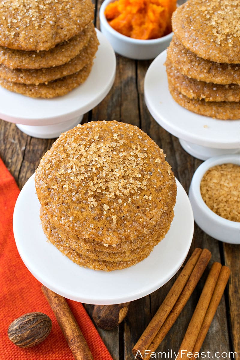 Pumpkin Spice Sugar Cookies