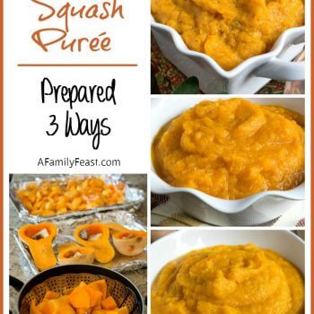 Butternut Squash Purée (Prepared 3 Ways) - A Family Feast