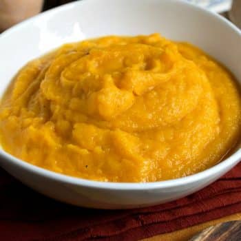 Butternut Squash Puree (Steamed) - A Family Feast