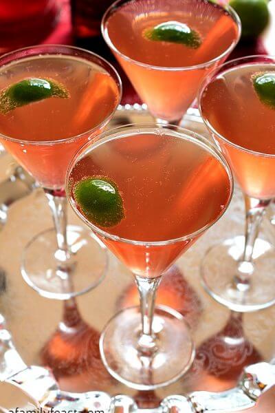 Champagne Cosmo - A Family Feast