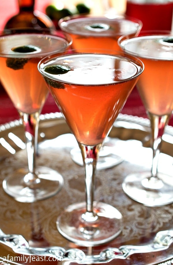 Champagne Cosmo - A Family Feast