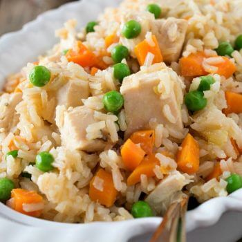 Easy Chicken & Rice - A Family Feast