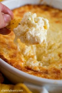 Easy Zesty Cheese Dip - A Family Feast