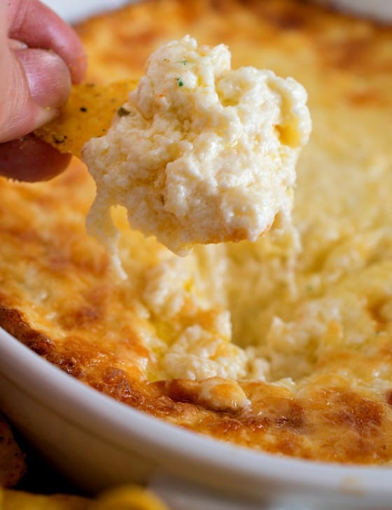 Easy Zesty Cheese Dip - A Family Feast