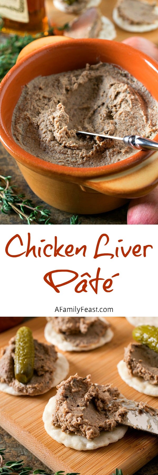 A Chicken Liver Pâté (aka Chopped Liver recipe) passed down through generations. Delicious!