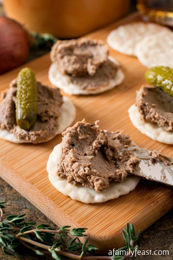 A Chicken Liver Pâté (aka Chopped Liver recipe) passed down through generations. Delicious!