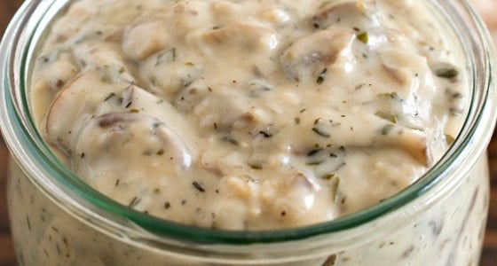 Condensed Cream of Mushroom Soup - A Family Feast