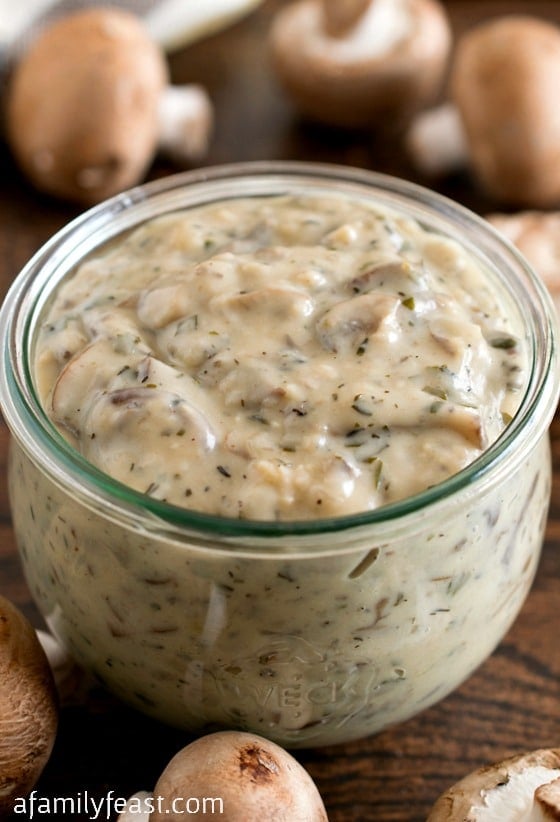 Condensed Cream of Mushroom Soup - You'll never buy the canned version once you try our homemade Condensed Cream of Mushroom Soup. Cooked from scratch is so much better than canned!