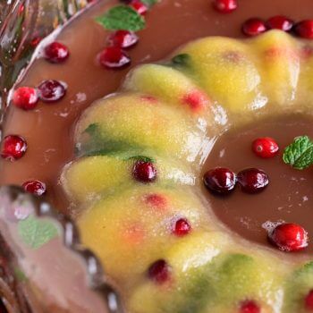 Festive Pineapple Cranberry Punch - A Family Feast