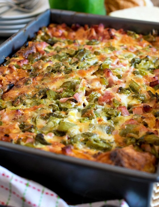 Ham and Cheese Breakfast Casserole - A Family Feast