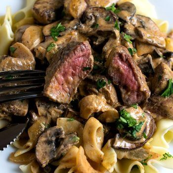 Beef Stroganoff - A Family Feast