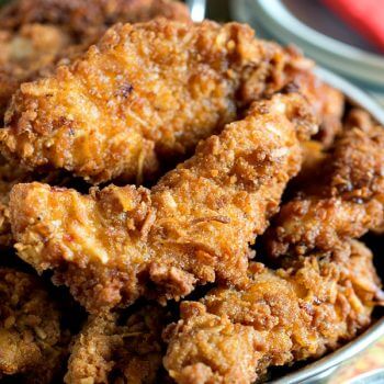 Chai Coconut Chicken Strips - A Family Feast