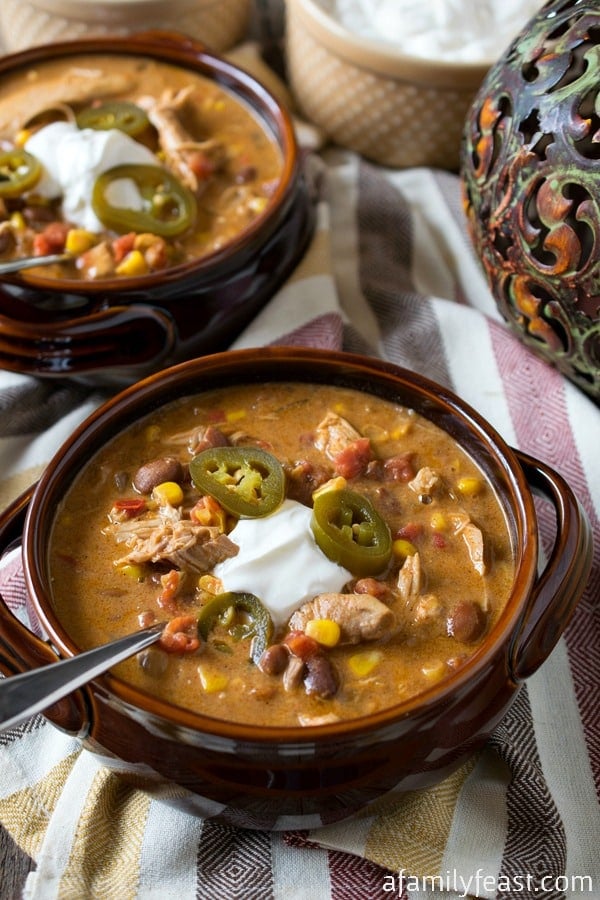 Slow Cooker Tex-Mex Chicken Stew - A Family Feast