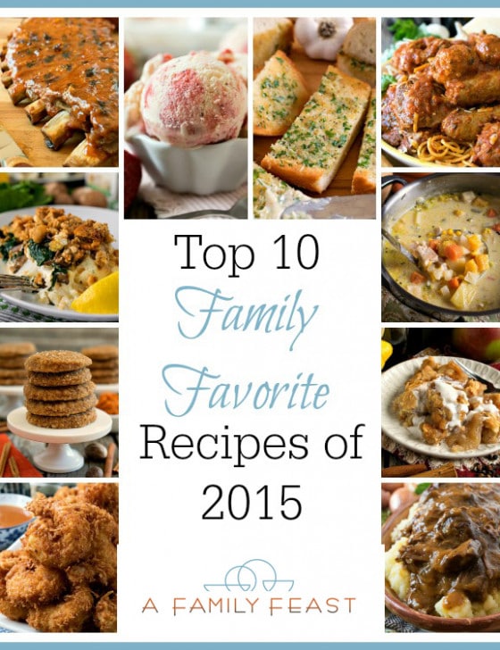 A Family Feast: Top 10 Family Favorite 2015
