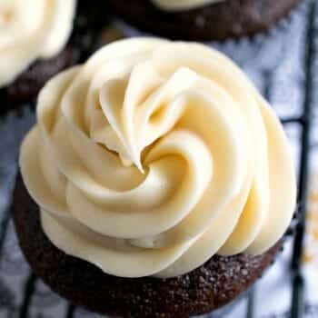 Boozy Guinness Cupcakes - A Family Feast