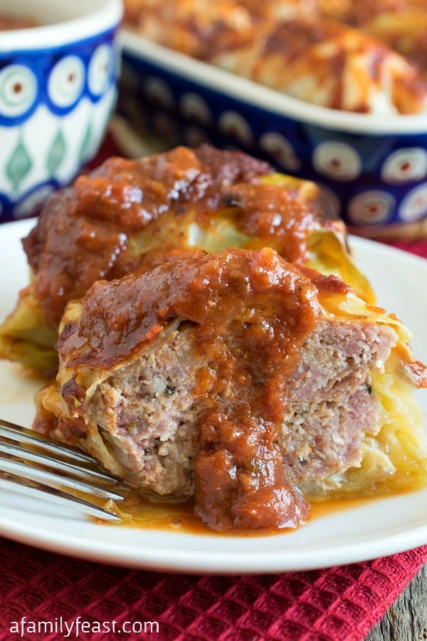 Whole30 Stuffed Cabbage - A Family Feast