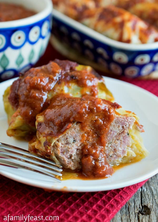 Whole30 Stuffed Cabbage - A Family Feast