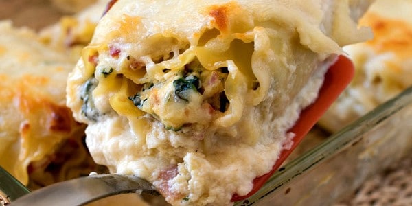 Italian Cold Cut Lasagna Rollups - A Family Feast