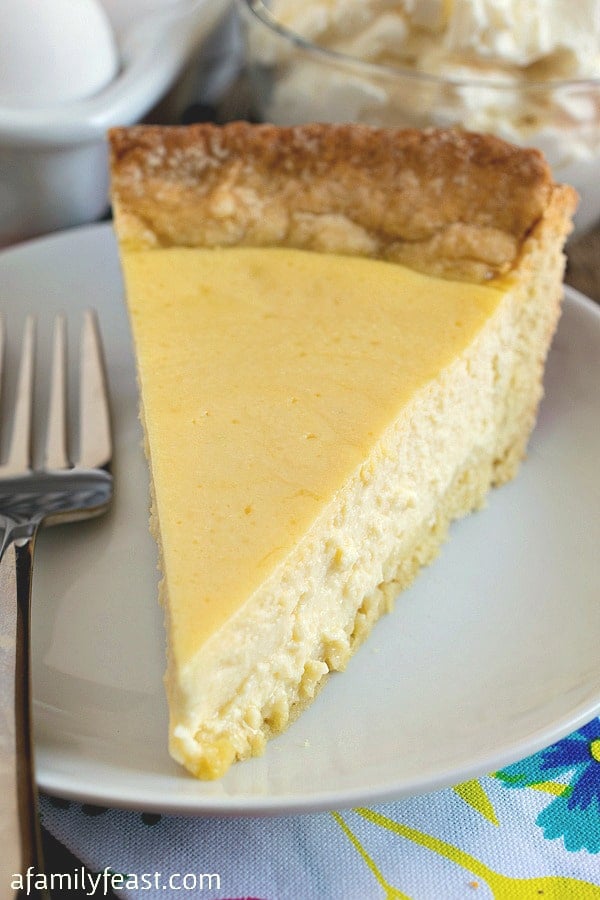 This 100+ year old recipe for Italian Ricotta Pie has been passed down through generations. Perfectly sweet with great flavors - a slice of Italy!
