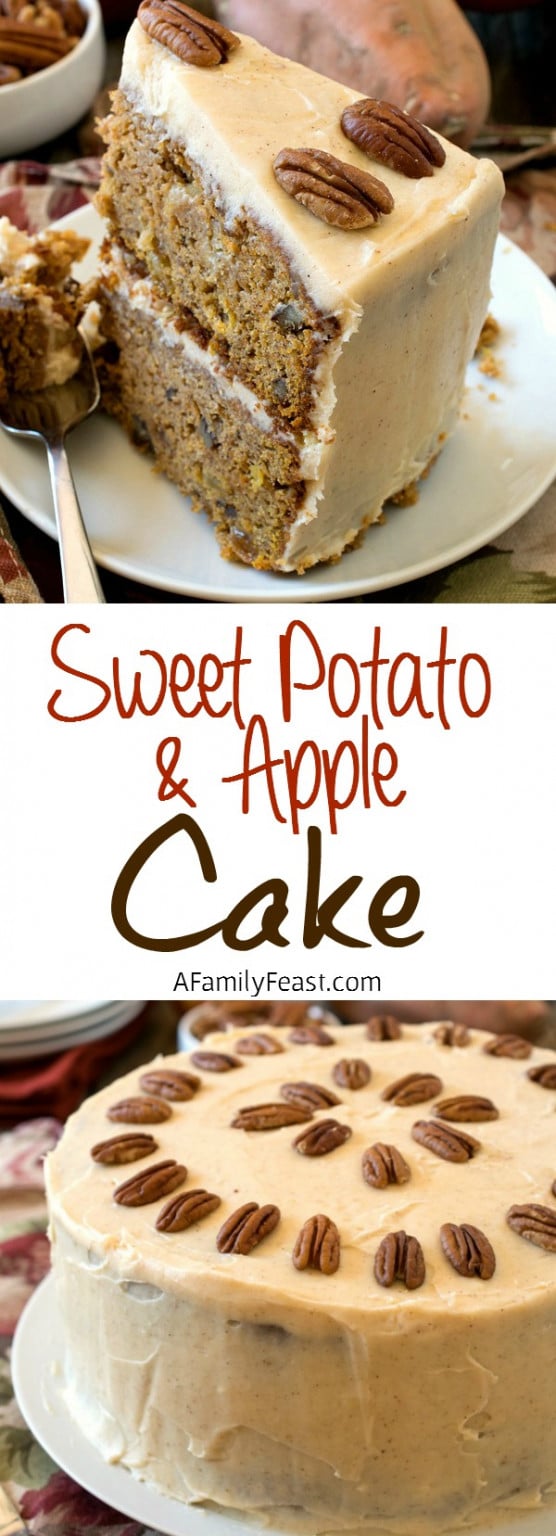 Sweet Potato and Apple Cake A Family Feast®