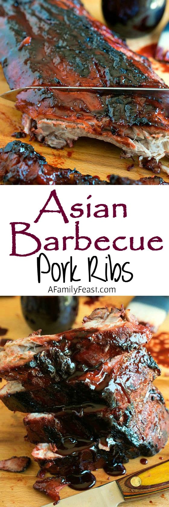 Asian Barbecue Pork Ribs - Make delicious, tender restaurant-quality ribs at home!