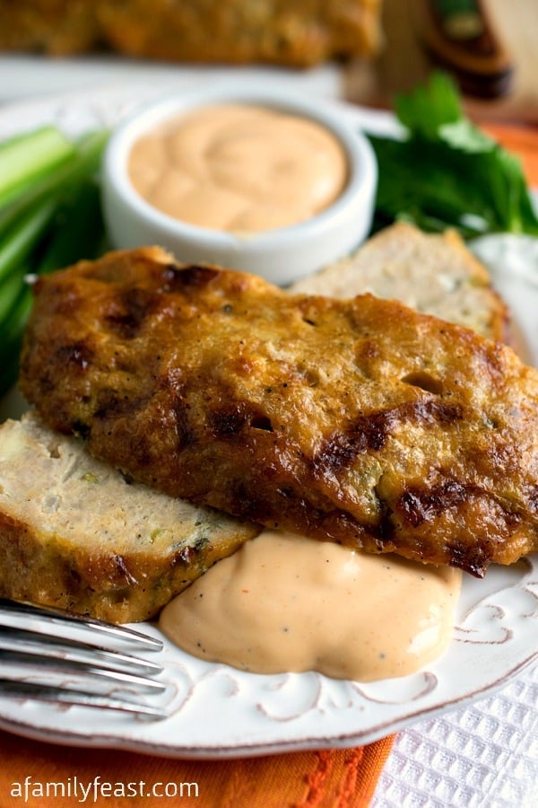 Ranch Buffalo Chicken Meatloaf - A Family Feast