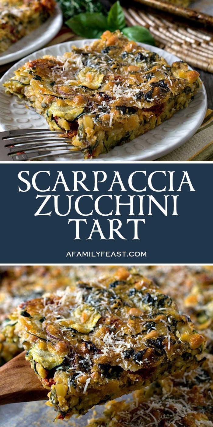 Scarpaccia Zucchini Tart