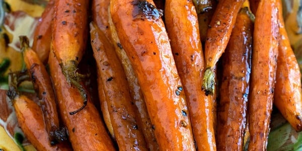 Tuscan-Style Roasted Carrots - A Family Feast