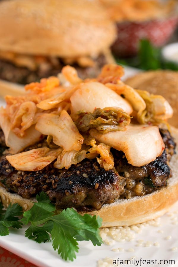 These Asian Burgers are full of fantastic flavor!