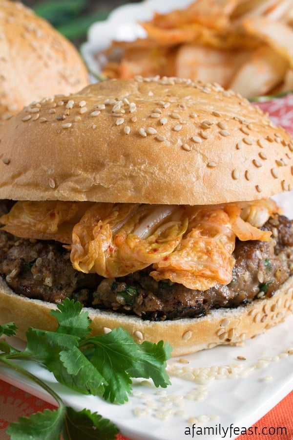 These Asian Burgers are full of fantastic flavor!