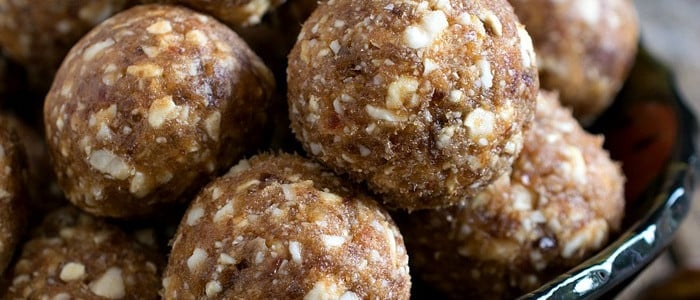 Cashew Cookie Balls - A Family Feast