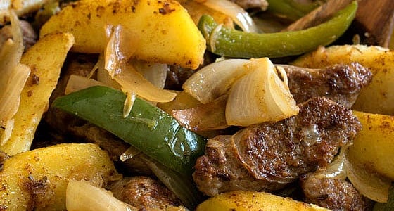 Easy Italian Sausage and Potato Skillet - A Family Feast